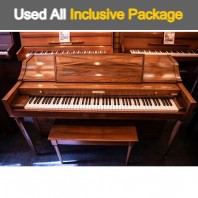 Used Baldwin Satin Mahogany Acrosonic Upright Piano - All Inclusive Premium Package (SN:969189) Used Baldwin Satin Mahogany Acrosonic Upright Piano - All Inclusive Premium Package (SN:969189)